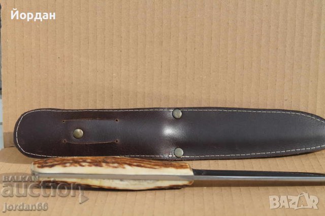 Ловен нож, снимка 7 - Антикварни и старинни предмети - 38915140