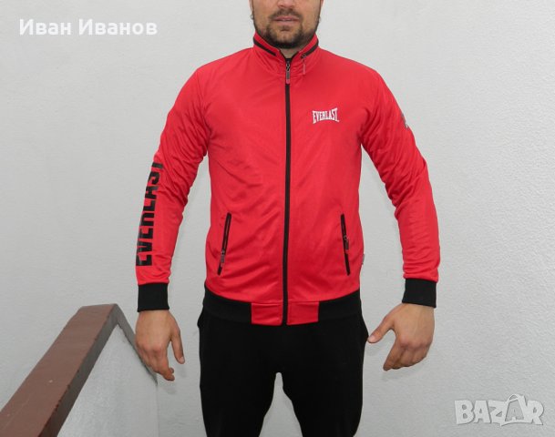 спортно горнище   Everlast Red , снимка 1 - Спортни дрехи, екипи - 32467143