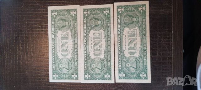 1 долар 1957  без серия ,серия А,серияВ, снимка 2 - Нумизматика и бонистика - 21103384