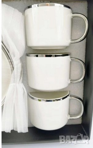 Луксозен сервиз за кафе – елегантност, която превръща всяка глътка в ритуал, снимка 5 - Сервизи - 52022761