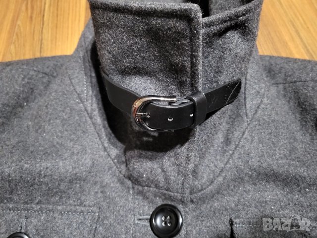 Сиво палтенце, снимка 4 - Палта, манта - 42978604