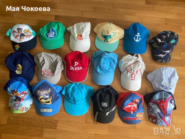 Летни и тънки шапки за момче размери 48/51/52 , снимка 1