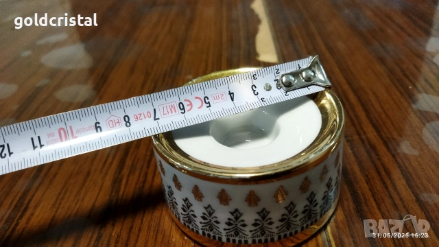 Стар български порцелан ваза и свещник , снимка 13 - Антикварни и старинни предмети - 53329249