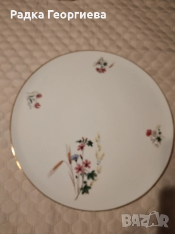 Чиния за торта, пай, кекс. Тиршенройт, снимка 2 - Чинии - 51826644