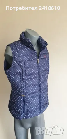 Napapijri Down Womens Vest Size L / XL ОРИГИНАЛ! Дамски Пухен Елек!, снимка 2 - Якета - 49665643