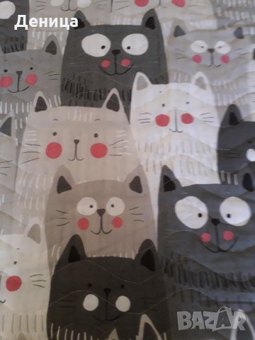 Котките-Ново покривало, снимка 2 - Покривки за легло - 33672755