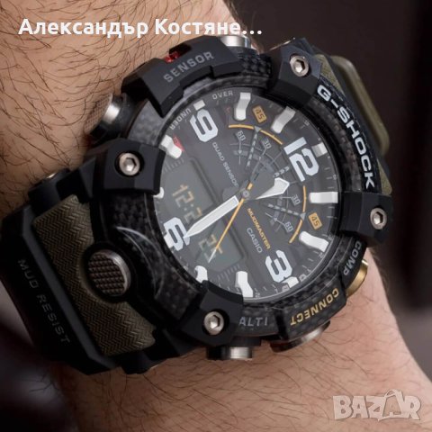 Мъжки часовник Casio G-Shock Mudmaster GG-B100-1A3ER, снимка 4 - Мъжки - 43399614