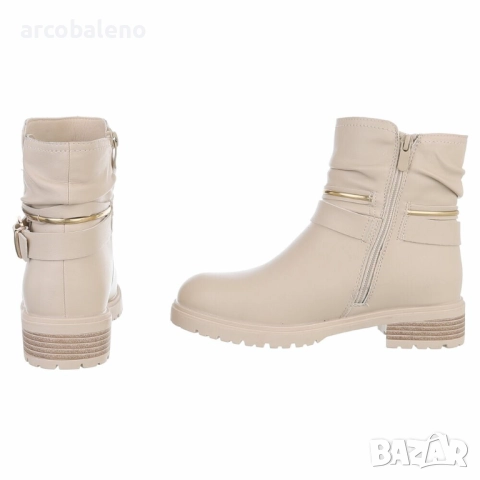 Дамски класически боти до глезена, 2цвята , снимка 11 - Дамски боти - 52148452