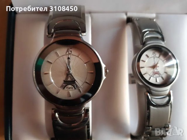 Комплект мъжки и дамски часовник с Айфеловата кула, А5 Chalisson Paris, снимка 3 - Други - 38042478