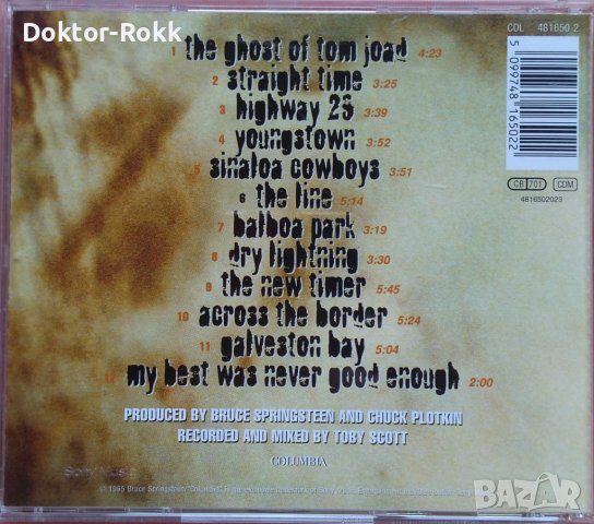 Bruce Springsteen – The Ghost Of Tom Joad (1995, CD), снимка 2 - CD дискове - 39805684