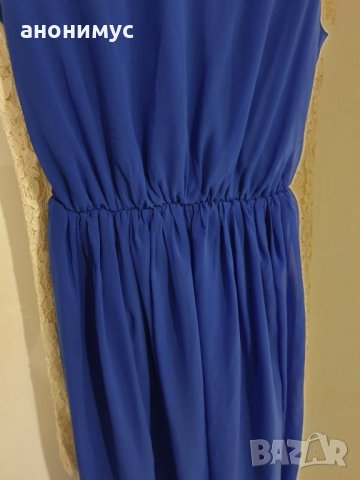 Синя рокля, снимка 4 - Рокли - 24830233