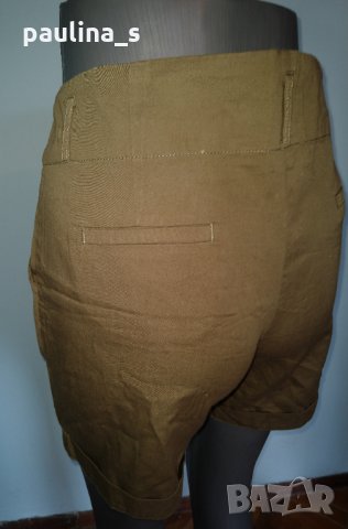 Памучни бермуди "Yezz" с висока талия , снимка 4 - Къси панталони и бермуди - 28526225