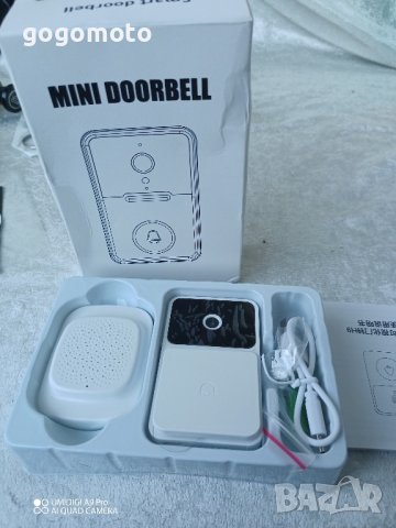 шпионка, камера 📷, видео звънец БЕЗЖИЧЕН ЗВЪНЕЦ с КАМЕРА Аудио+Видео звънец за врата домофон WI FI, снимка 9 - IP камери - 43023643