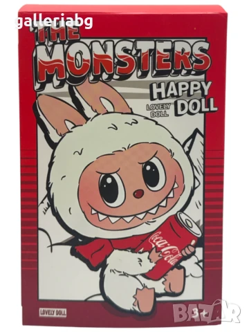 Labubu x Coca-Cola Плюшена Играчка – Лимитирана Серия | The Monsters Колекция Лабубу, снимка 6 - Фигурки - 50963853