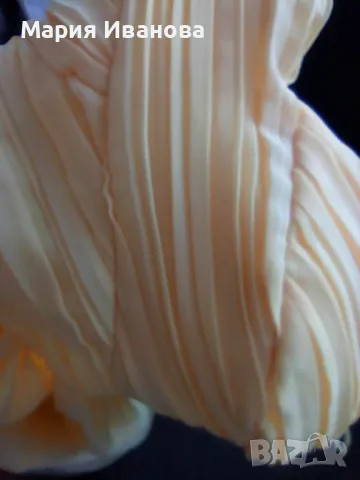 лятна жълта къса рокля, официална, за бал, снимка 13 - Рокли - 49980380