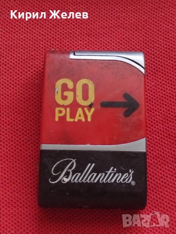 РЕТРО ЗАПАЛКА GO PLAY BALLANTINES СТАРА РЯДКА ЗА КОЛЕКЦИОНЕРИ 33928, снимка 2 - Колекции - 39036633