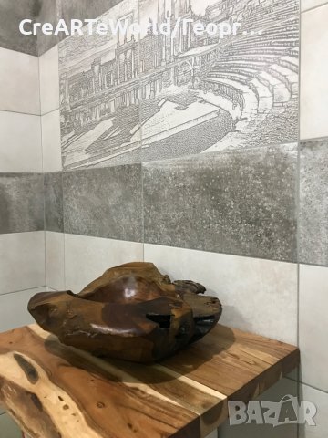 Умивалник за баня мивка за баня ,дървена мивка, снимка 5 - Мивки - 36078166