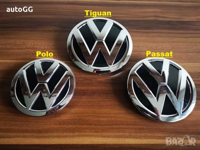 Емблема VW/Поло/Polo/Пасат/Passat/Тигуан/Tiguan/Кади/Caddy/Джета 2016>
