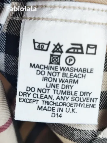 Burberry blouse M, снимка 4 - Ризи - 49193135