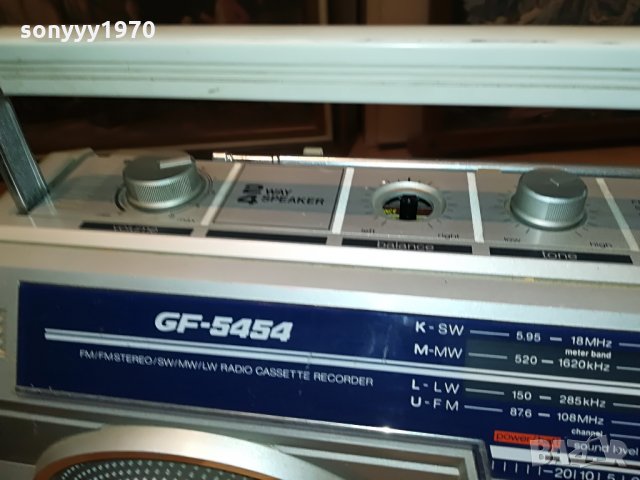 sharp gf-5454h внос germany 2607211201, снимка 9 - Радиокасетофони, транзистори - 33628343