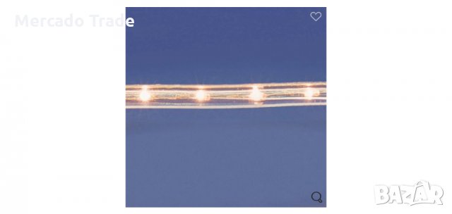 Светещ маркуч, LED светлина, Топло бяла, 7,5 м , снимка 2 - Декорация за дома - 35028939