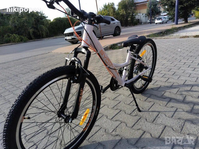 BYOX Велосипед 24" PRINCESS бежов, снимка 7 - Велосипеди - 53561305