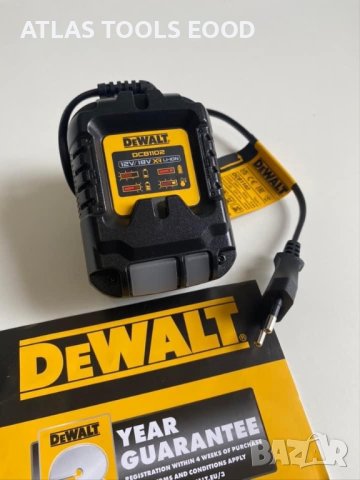 Комплект Батерии със зарядно устройство DeWALT DCB1102E2G McLaren 18V Li-Ion , снимка 4 - Други инструменти - 44033193