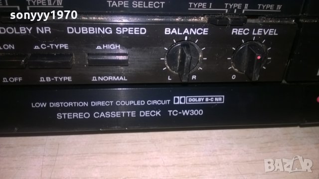 sony tc-w300 deck-made in japan-внос швеицария, снимка 3 - Декове - 27439458