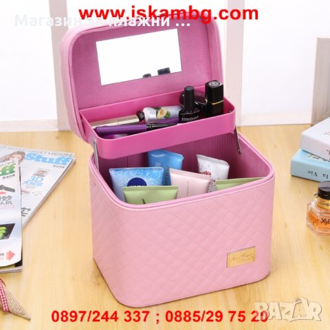 Куфар за козметика на едно ниво - 2164, снимка 5 - Подаръци за жени - 28396316