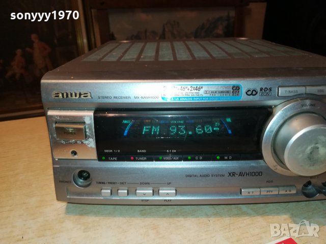AIWA MX-NAWH1000EZ-RECEIVER 2201222014, снимка 12 - Ресийвъри, усилватели, смесителни пултове - 35526422