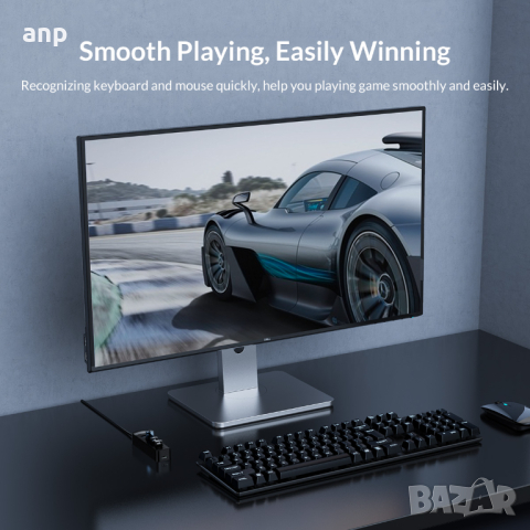 USB Хъб Orico TWU32-4A | 4x USB порта | USB 3.0 | Като Нов, снимка 10 - Други - 44912183