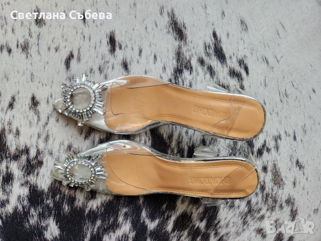 Елегантни обувки с силикон, снимка 3 - Дамски обувки на ток - 43511111