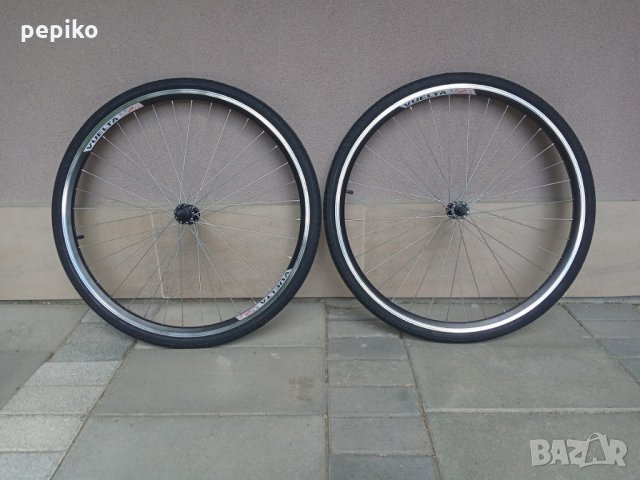 Продавам колела внос от Германия  алуминиеви двойностенни усилени капли SPORT VUELTA+гуми, снимка 1 - Части за велосипеди - 29010173