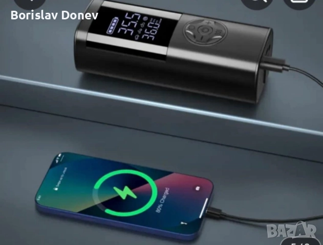 уред за палене и помпене на гуми 2в1, снимка 3 - Аксесоари и консумативи - 51458931