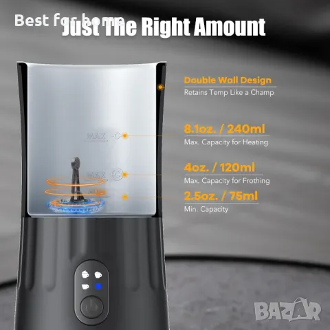 Уред за разпенване на мляко Ovetedot, снимка 5 - Други - 48457726