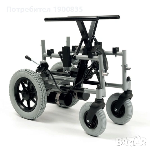 НОВА електрическа инвалидна количка Vermeiren EXPRESS, сгъваема и лека, снимка 8 - Инвалидни колички - 53477174