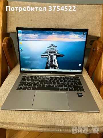 Лаптоп HP - EliteBook 840 G9, 14'', WUXGA, i7, 32GB/512 TOUCH сребрист, снимка 9 - Лаптопи за работа - 49507973