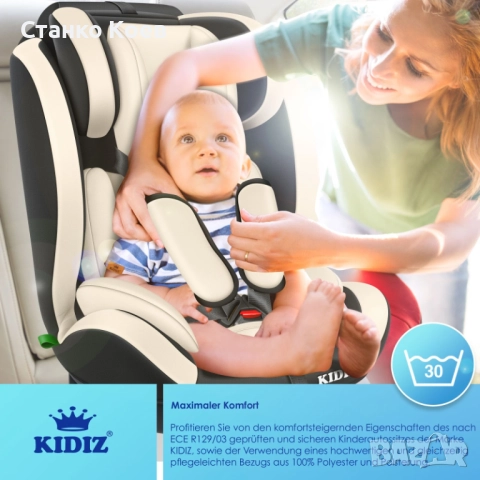 Детско столче за кола, Група 1+2+3, 9-36 кг - НОВО, снимка 7 - Столчета за кола и колело - 52753699