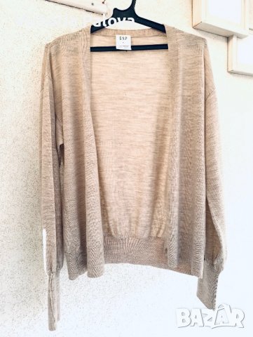 Нежна жилетка GAP,меринос, снимка 4 - Жилетки - 39108794