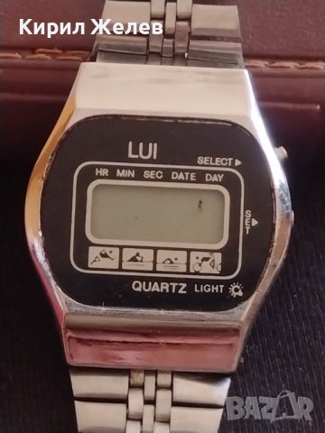 Ретро модел електронен часовник рядък за КОЛЕКЦИЯ ДЕКОРАЦИЯ 26917, снимка 3 - Колекции - 43758148