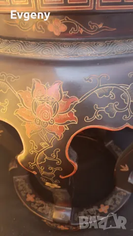 Антична Китайска стойка за растения , снимка 11 - Декорация за дома - 49399068