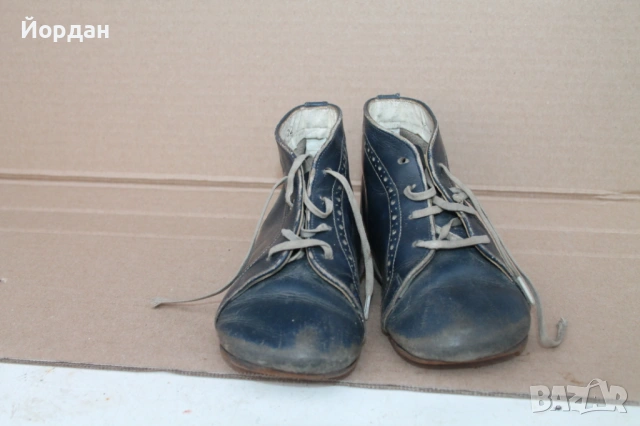 Детски обувки 1930-1940 та година , снимка 2 - Колекции - 53444954