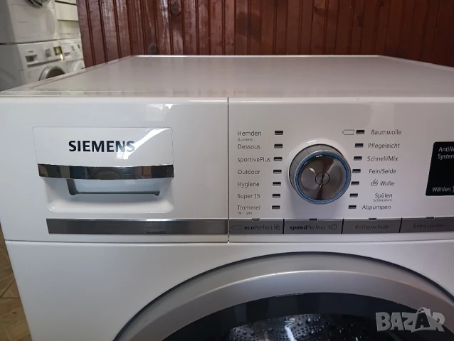 Пералня Сименс Siemens IQ 700 A+++ 9кг 2 години гаранция Made in Germany!, снимка 2 - Перални - 50815227
