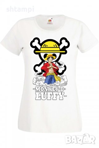 Дамска тениска One Piece 07,Анимация,игра,Празник,Повод., снимка 2 - Тениски - 38061365