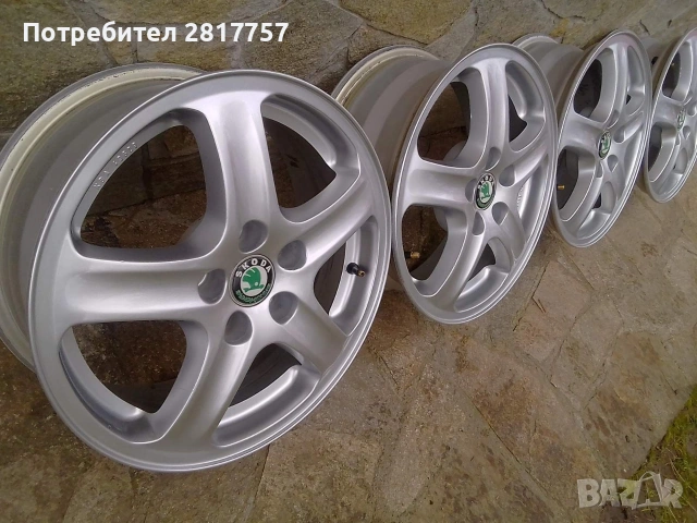 15 цола 5х100мм алуминиеви джанти , снимка 2 - Гуми и джанти - 53567185