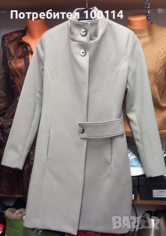 Дамско палто с качулка с естествен пух в 4 цвята, снимка 7 - Палта, манта - 52233731