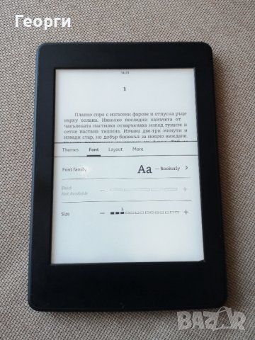 четец Kindle Paperwhite 3, 7 Generation с подсветка, снимка 5 - Електронни четци - 42939449