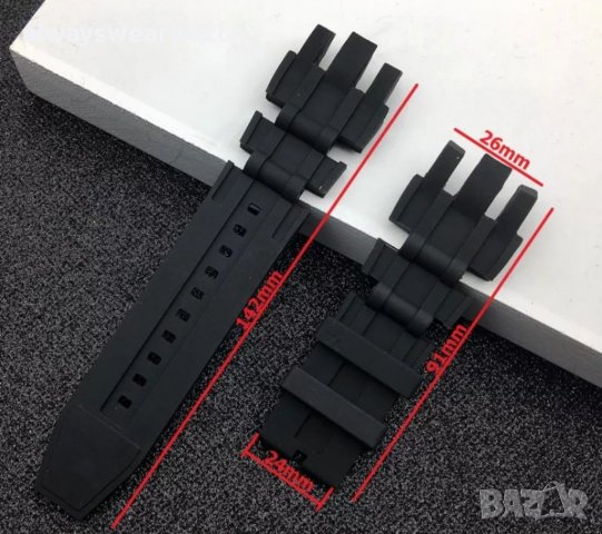 Каишки / верижки за часовници Инвикта - ТОП КАЧЕСТВО / Чисто нови, снимка 7 - Каишки за часовници - 38289020