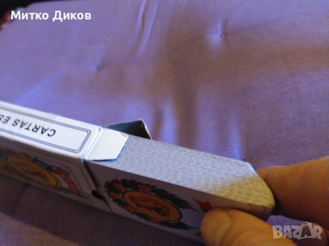 Naipes cartas espanolas нови Испански маркови карти пластик 52+2 Таро карти, снимка 6 - Карти за игра - 43762933