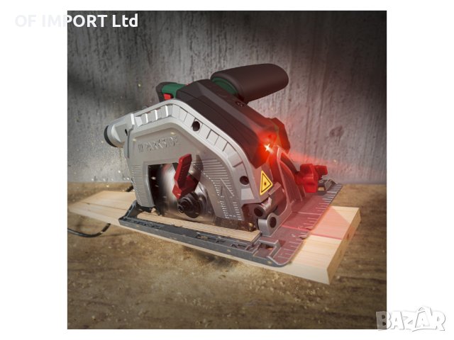 Електрически Ръчен Циркуляр PARKSIDE PHKS 1350 D3 1350W, снимка 9 - Други инструменти - 43725926